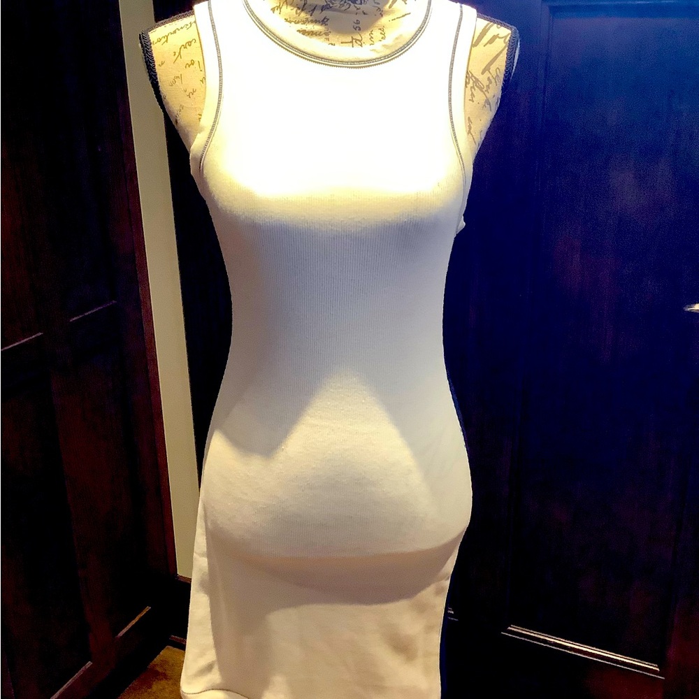 Knit tank dress